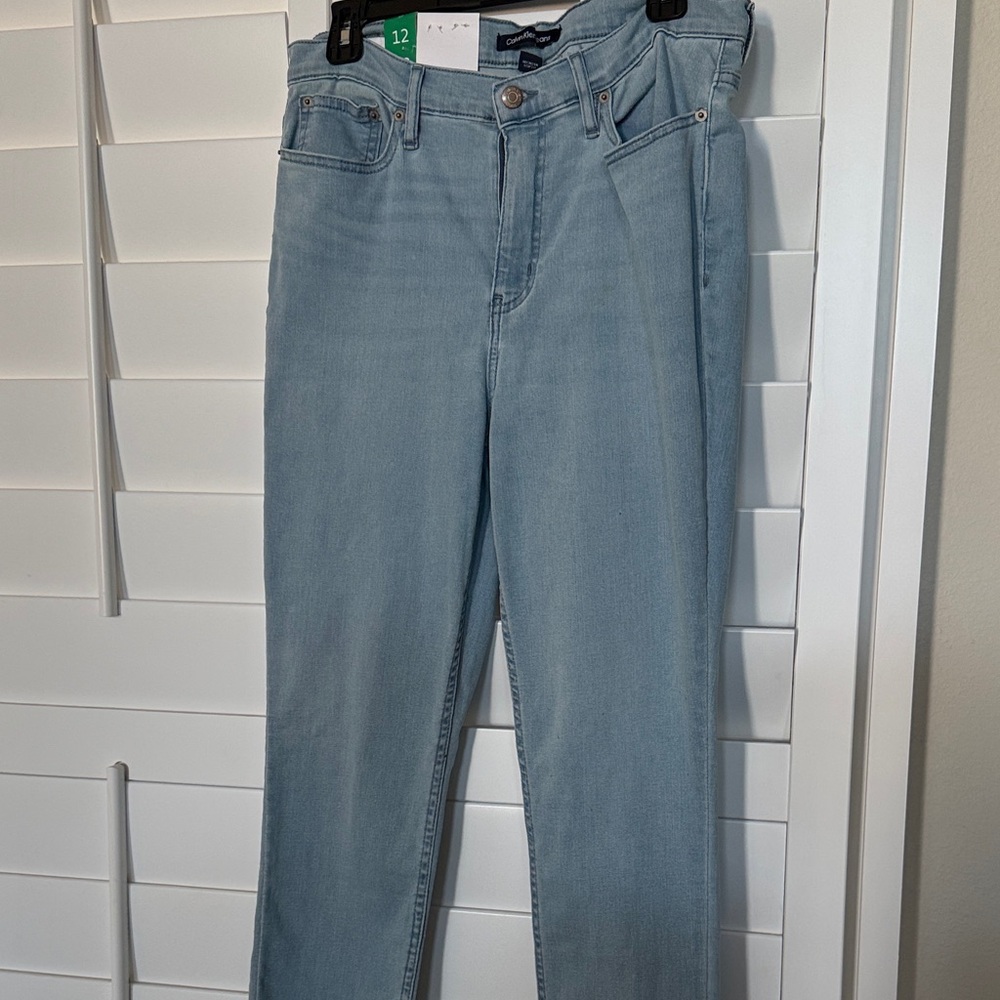 Calvin Klein Women's Light Blue Skinny Jeans